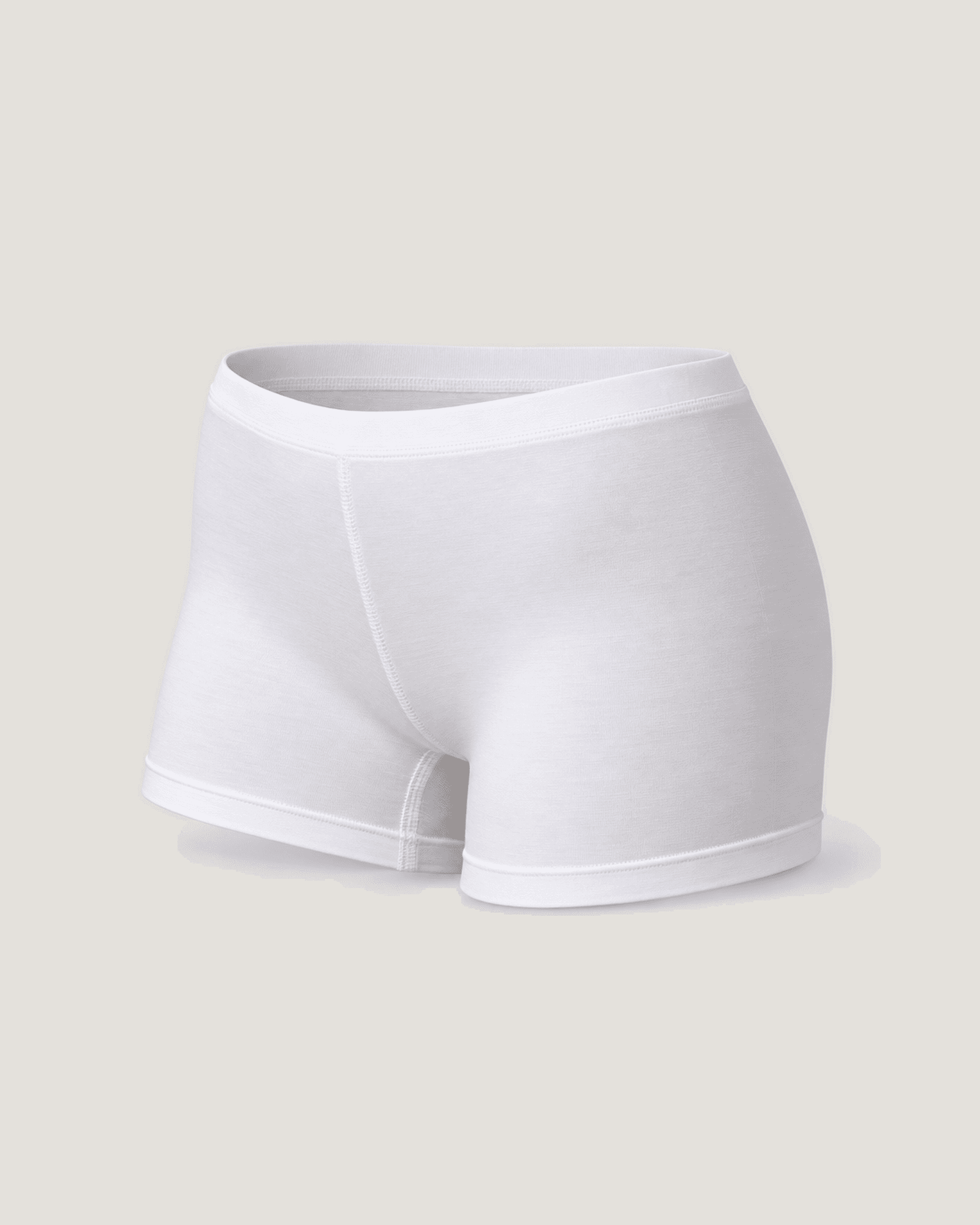 Relactive Kadın Boxer Külot P555, beyaz ön görünüm
