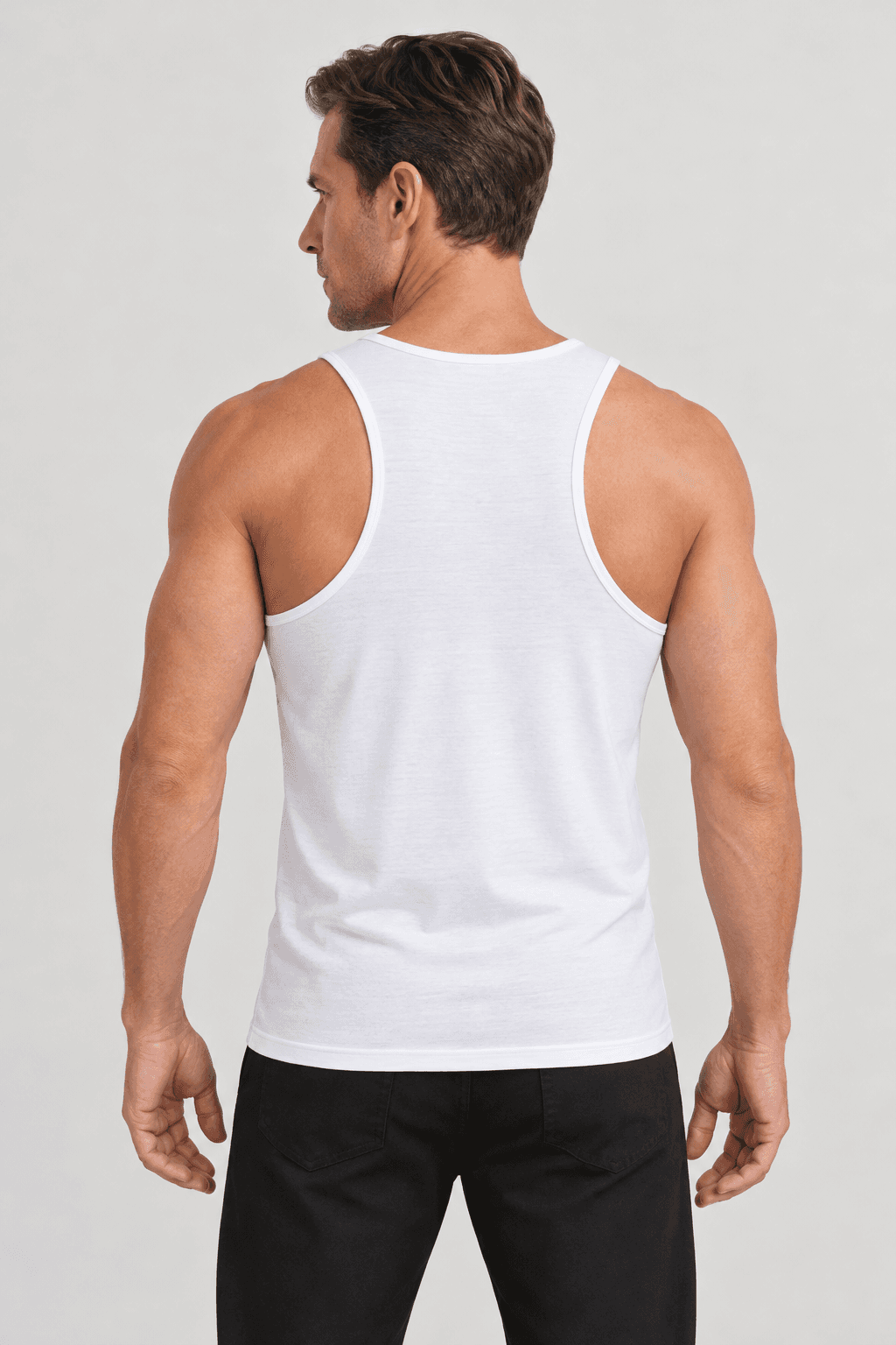 Relactive Erkek Sporcu Atlet P1607, beyaz arka görünüm
