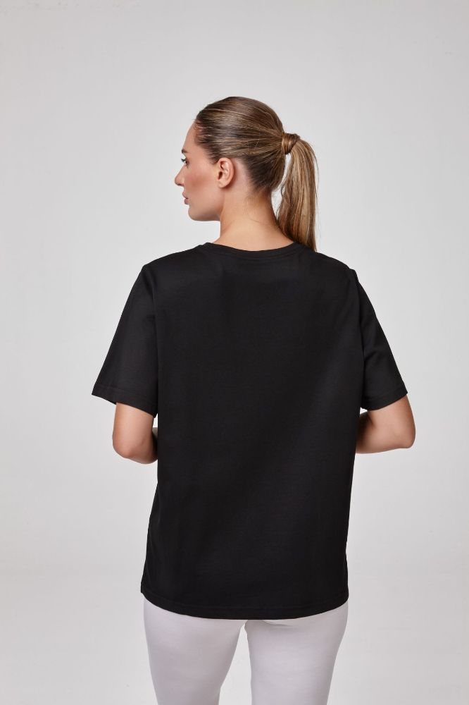 Kadın T-Shirt  SİYAH P2558SİYAH resmi