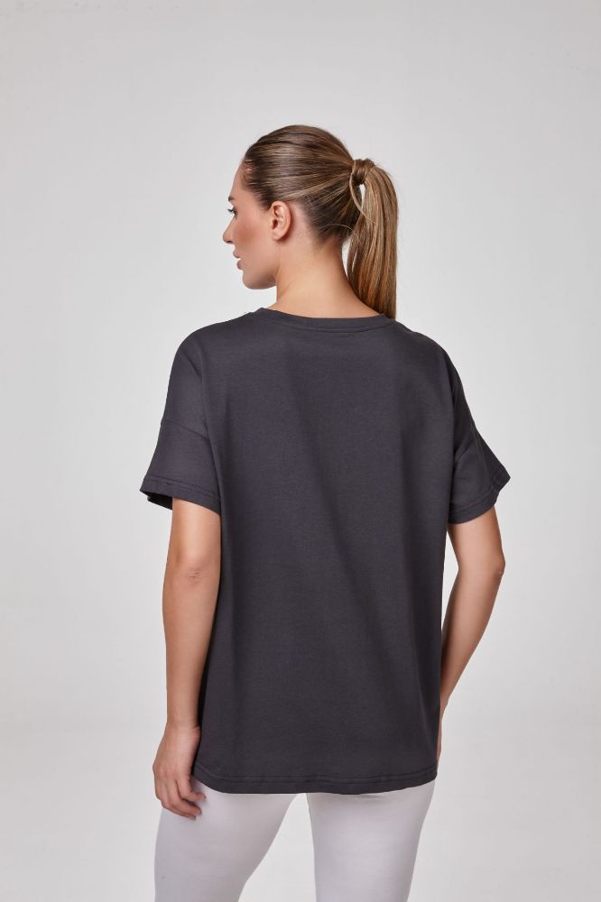 Kadın T-Shirt  ANTRASİT P2560ANTRASİT resmi