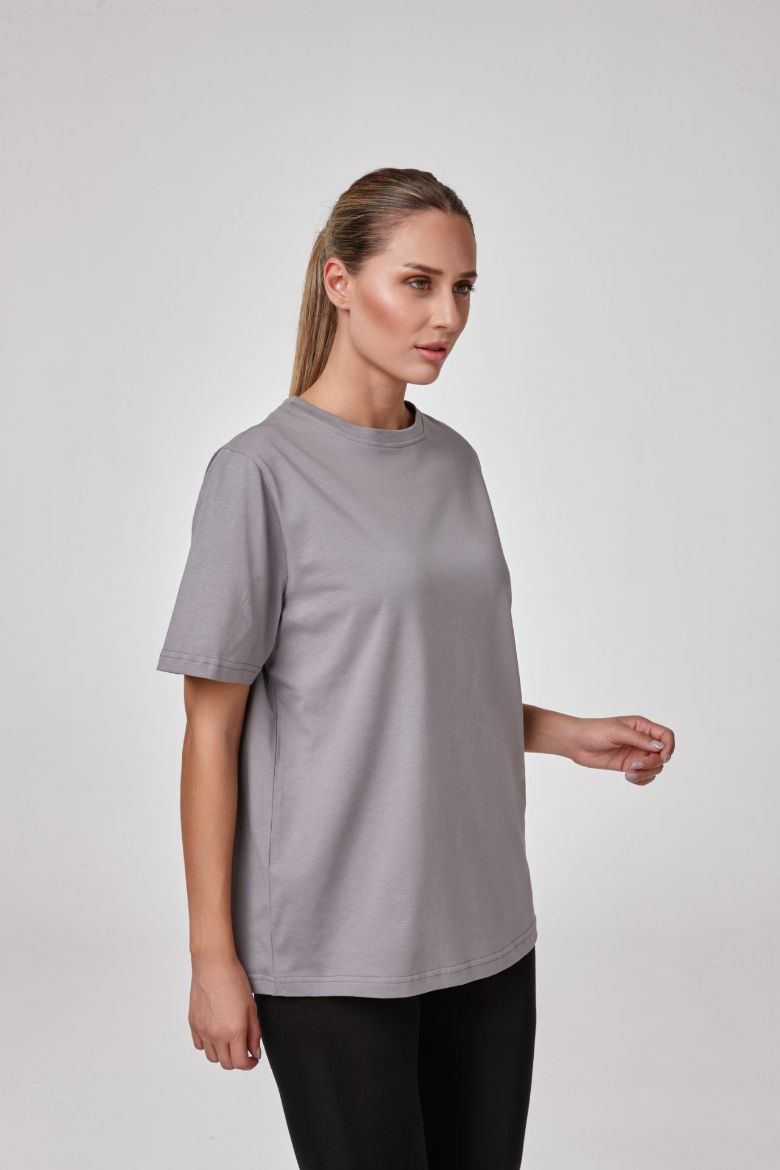 Kadın T-Shirt  GRİ MELANJ P2558GRİ MELANJ resmi