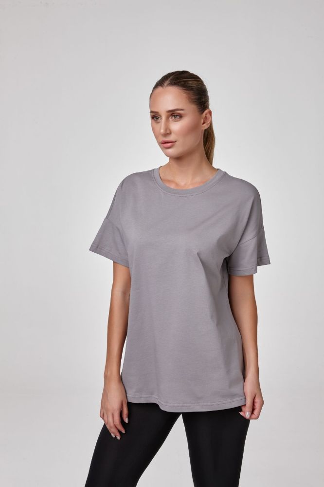 Kadın T-Shirt  GRİ MELANJ P2560GRİ MELANJ resmi
