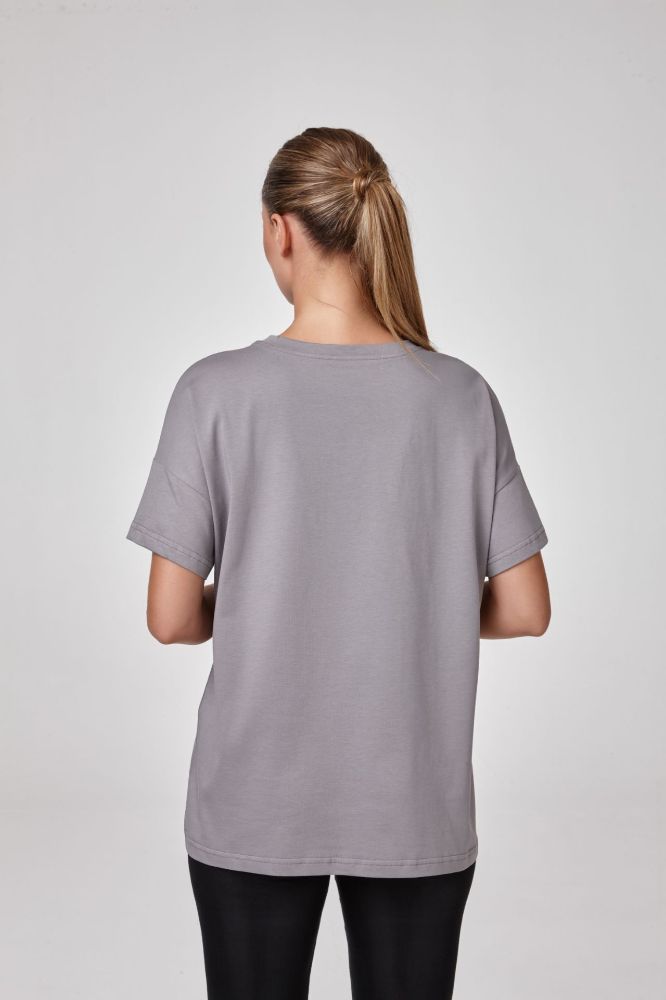 Kadın T-Shirt  GRİ MELANJ P2560GRİ MELANJ resmi