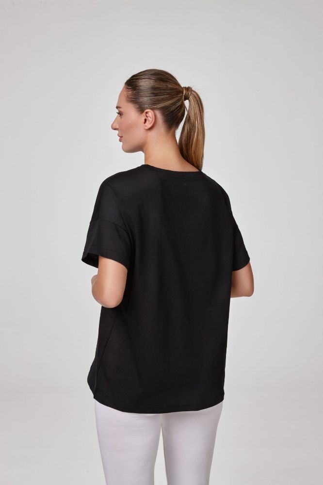 Kadın T-Shirt  SİYAH P2560SİYAH resmi