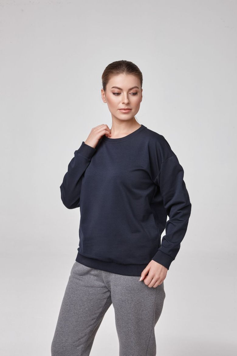 Kadın Sweatshirt  LACİVERT P2976LACİVERT resmi