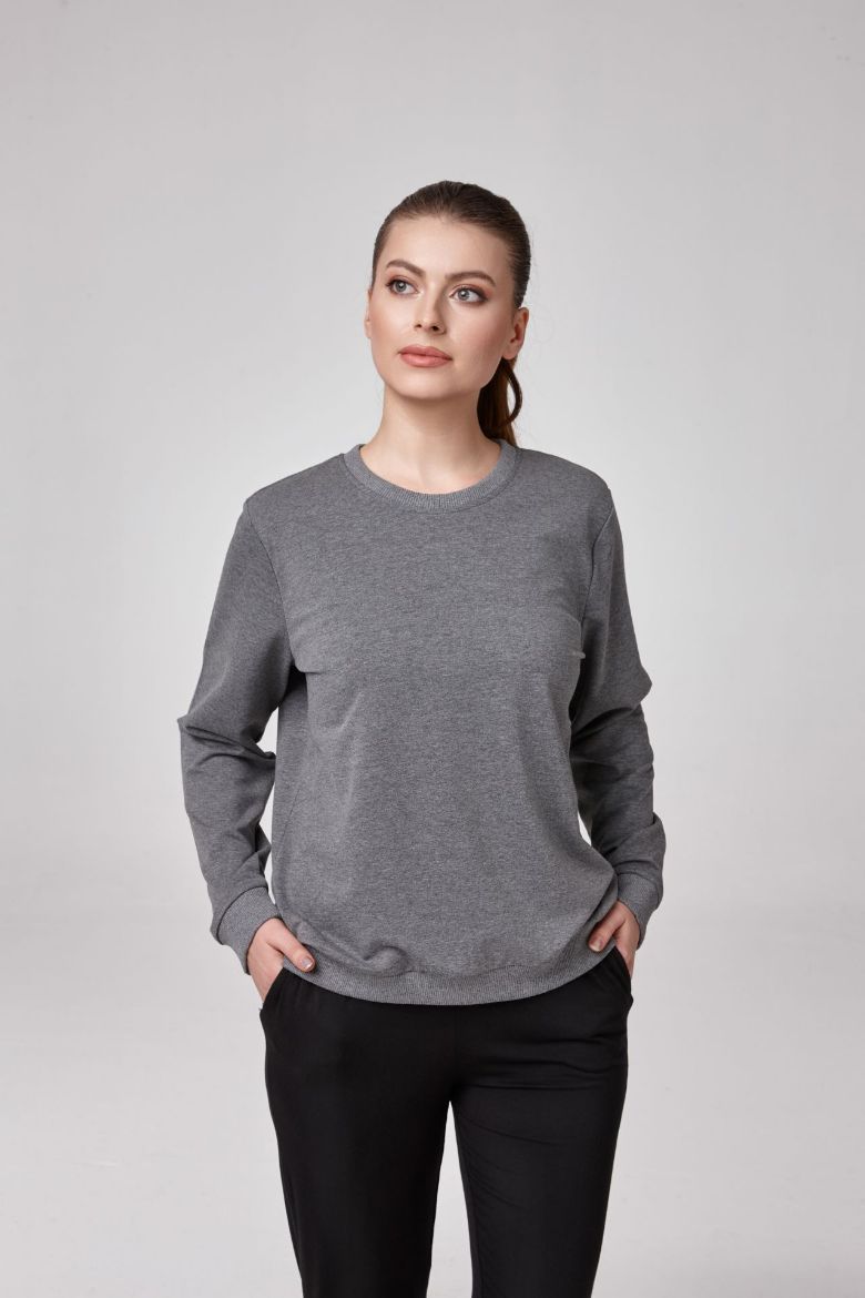 Kadın Sweatshirt  ANTRASİT P2974ANTRASİT resmi