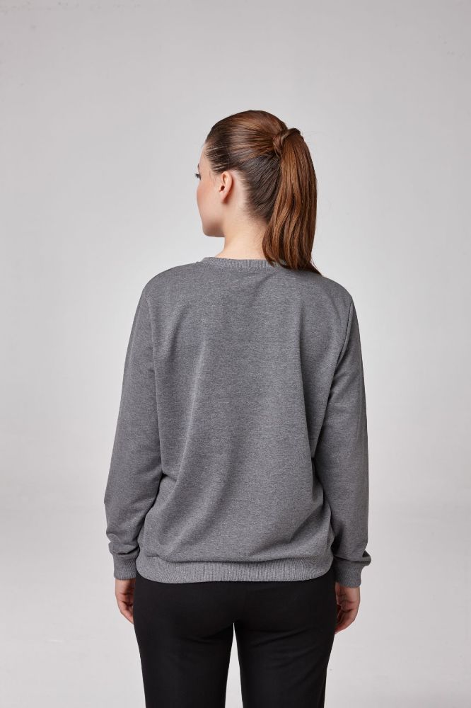 Kadın Sweatshirt  ANTRASİT P2974ANTRASİT resmi