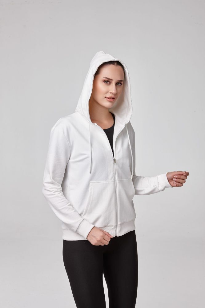 Kadın Kapşonlu Sweatshirt  EKRU P2980EKRU resmi