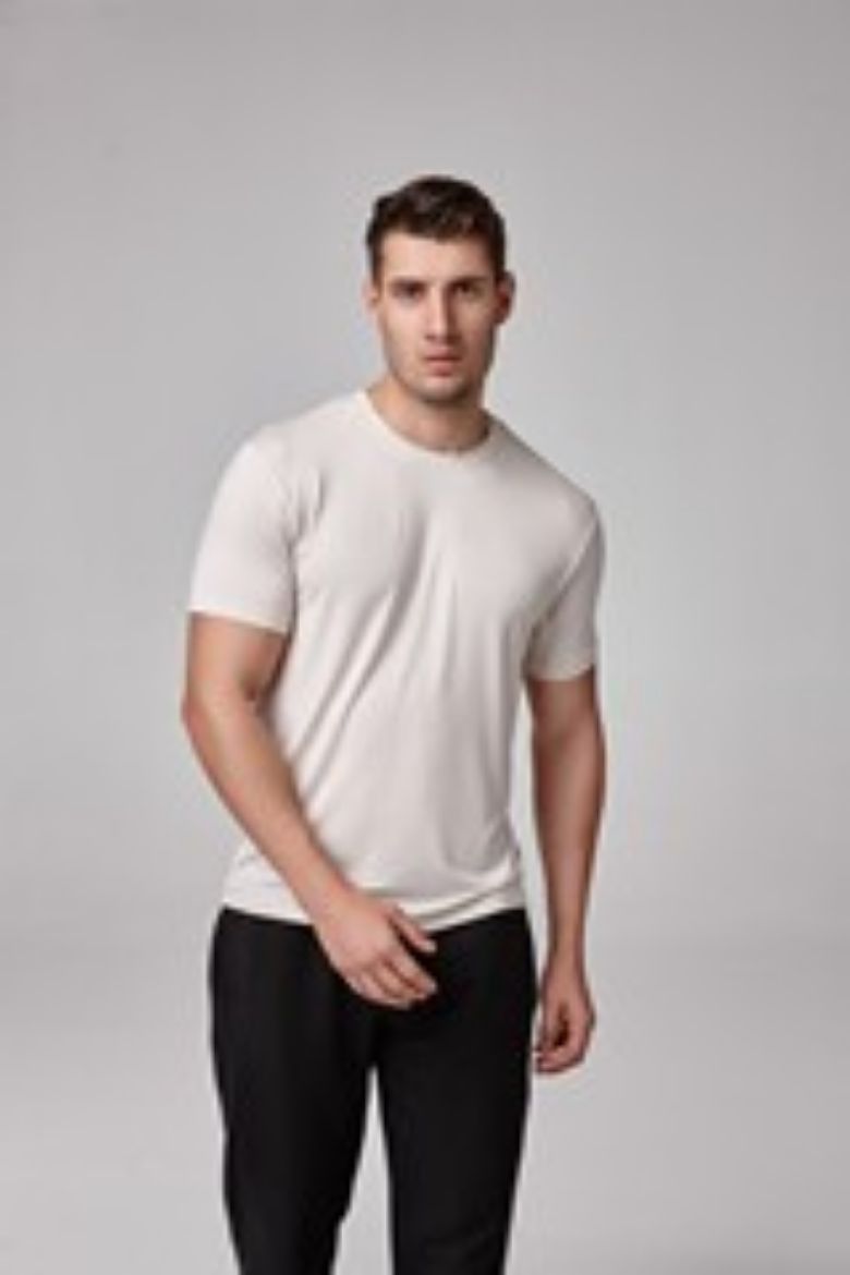 Erkek Kısa Kollu Sıfır Yaka T-Shirt  TAŞ P1608TAŞ resmi