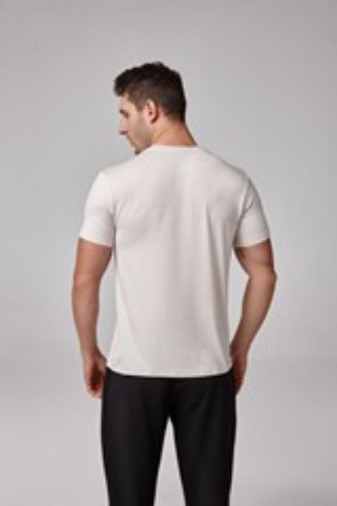 Erkek Kısa Kollu Sıfır Yaka T-Shirt  TAŞ P1608TAŞ resmi
